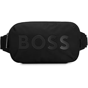 BOSS ボス★ブラック ロゴハードウェア バッグ メンズ BOSS ブラック ロゴハードウェア バッグ ブラック | Lyst